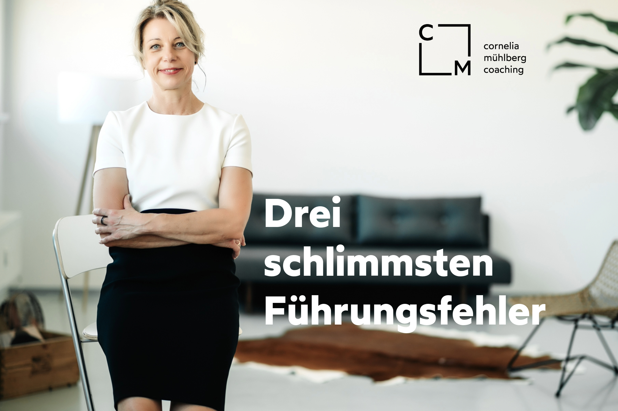 Businesscoach im hellen Raum