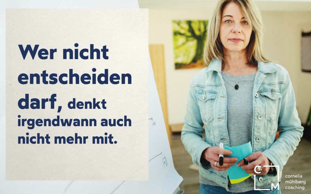 Das Verteilen von Verantwortung